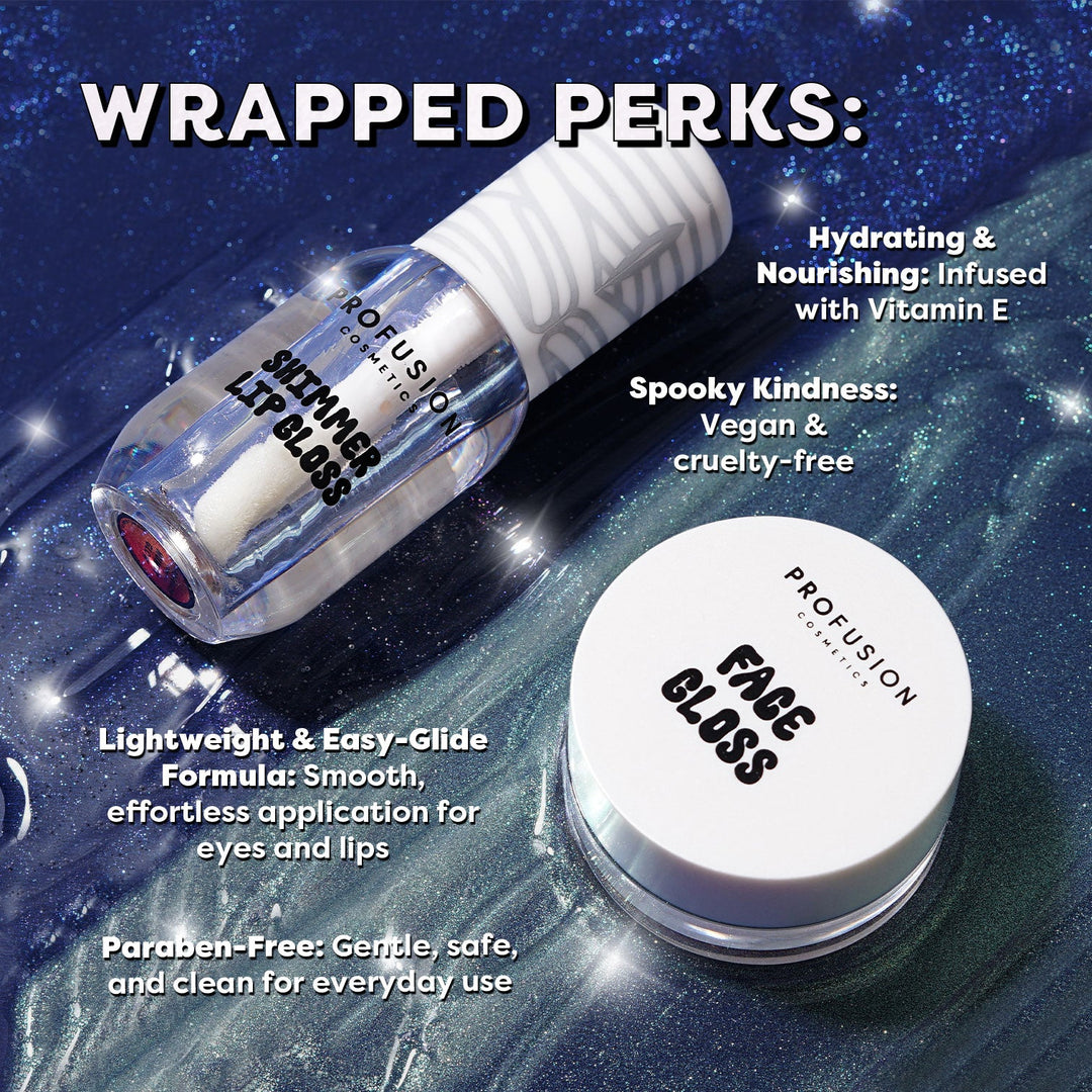 Monster Bash | Mummy Glow Luminous Face & Lip Gloss Duo