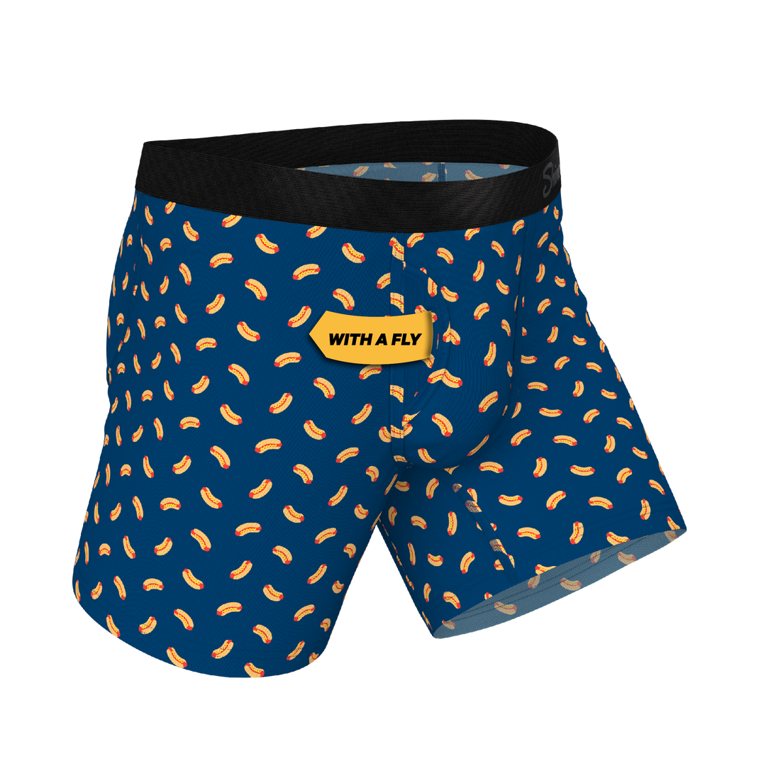 The Itty Bitty Buns | Hotdog Ball Hammock® Pouch Underwear With Fly