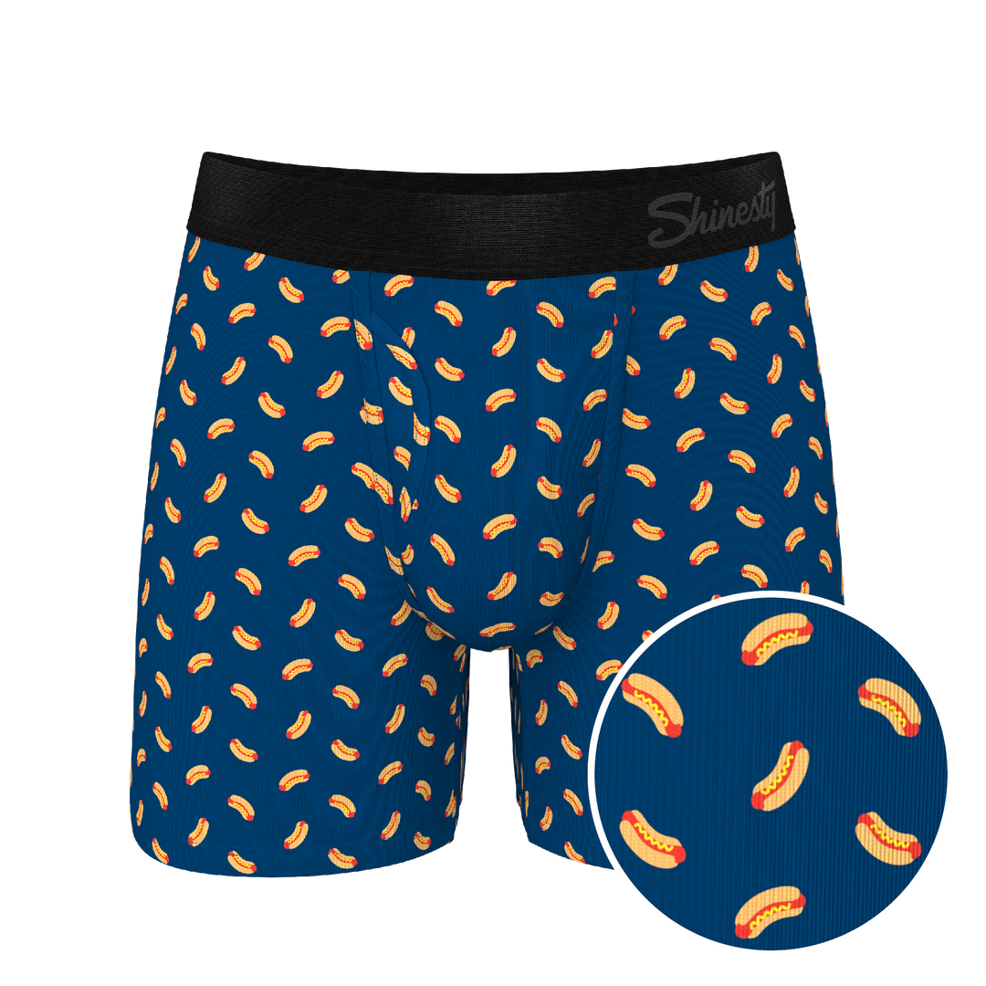 The Itty Bitty Buns | Hotdog Ball Hammock® Pouch Underwear With Fly