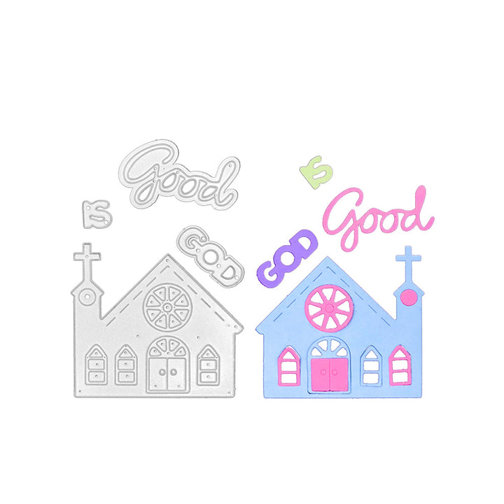 Church Scrapbooking Cutting Die by Wizardi QJ71
