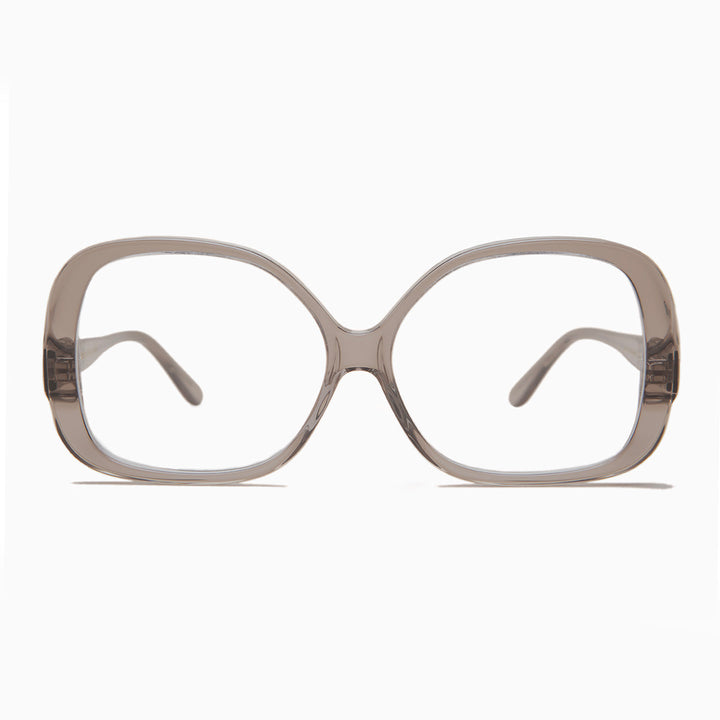 Gray Square Blue Light Blocker Glasses - Jane