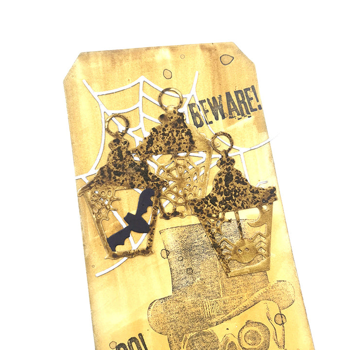 Halloween Lanterns Scrapbooking Cutting Die by Wizardi QJ119