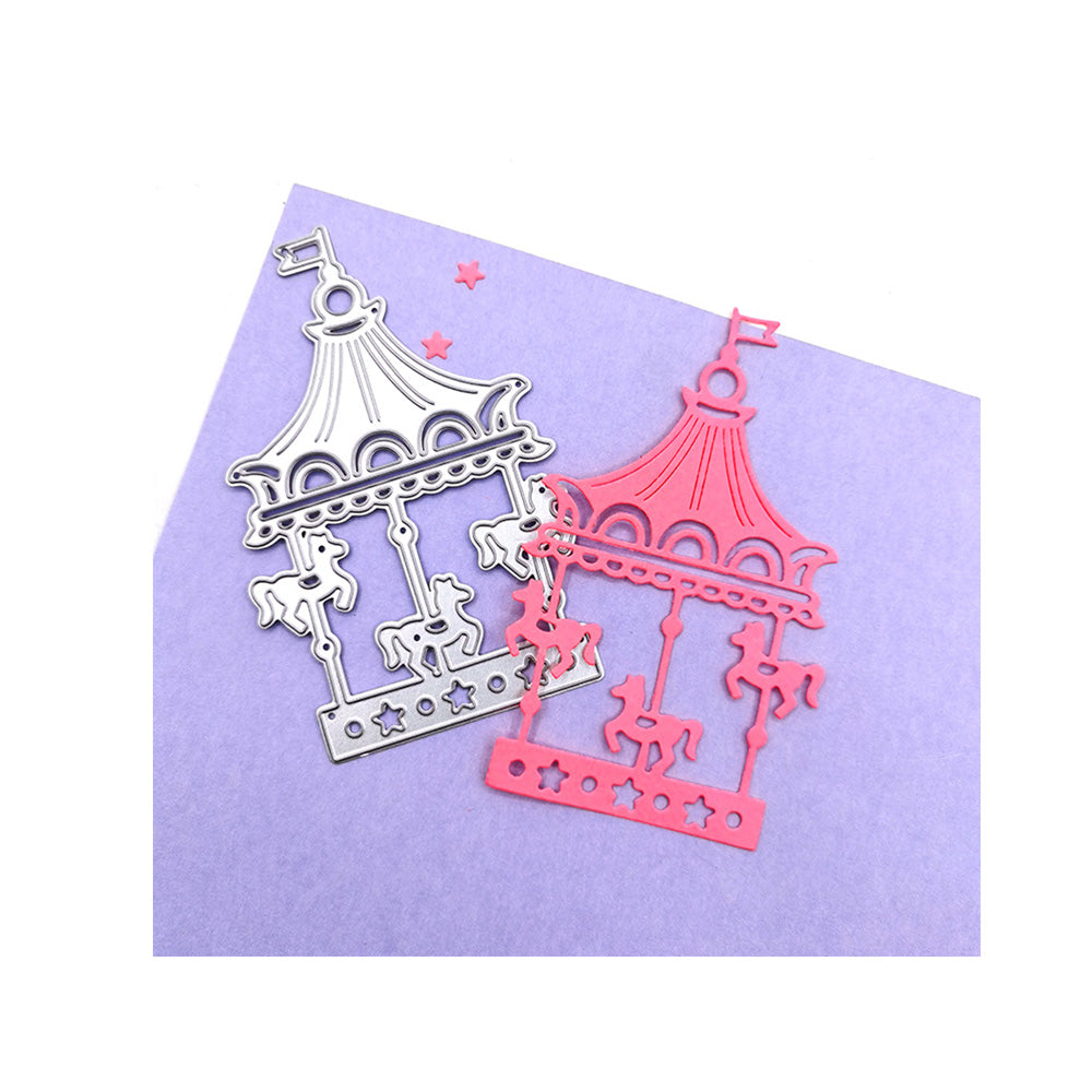 Carousel Scrapbooking Cutting Die by Wizardi QJ59