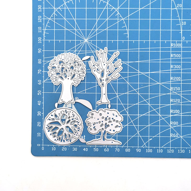 Trees Scrapbooking Cutting Die by Wizardi QJ26