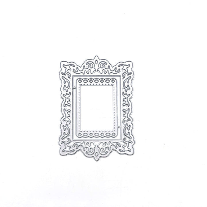 Ornate Frame Scrapbooking Cutting Die by Wizardi QJ60
