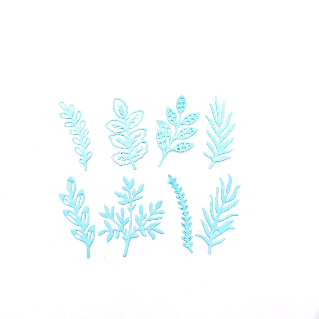 Leaves Scrapbooking Cutting Die by Wizardi QJ74