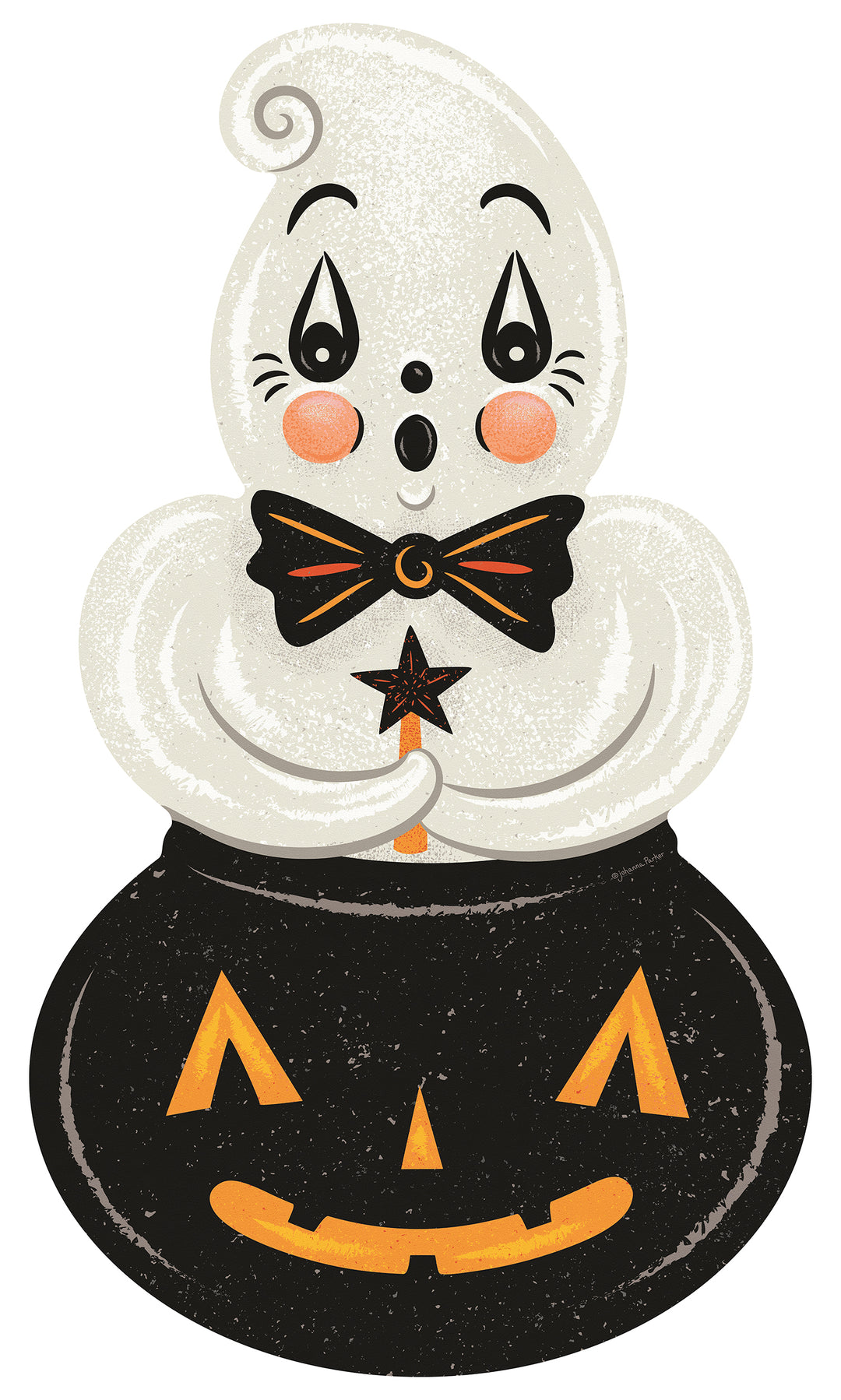 Ghostie in Caudron Die Cut Vinyl Halloween Floor Decor by Johanna Parker -102"