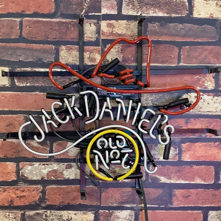 Jack Daniel's Old No.7 Whiskey Logo Neon Light Sign