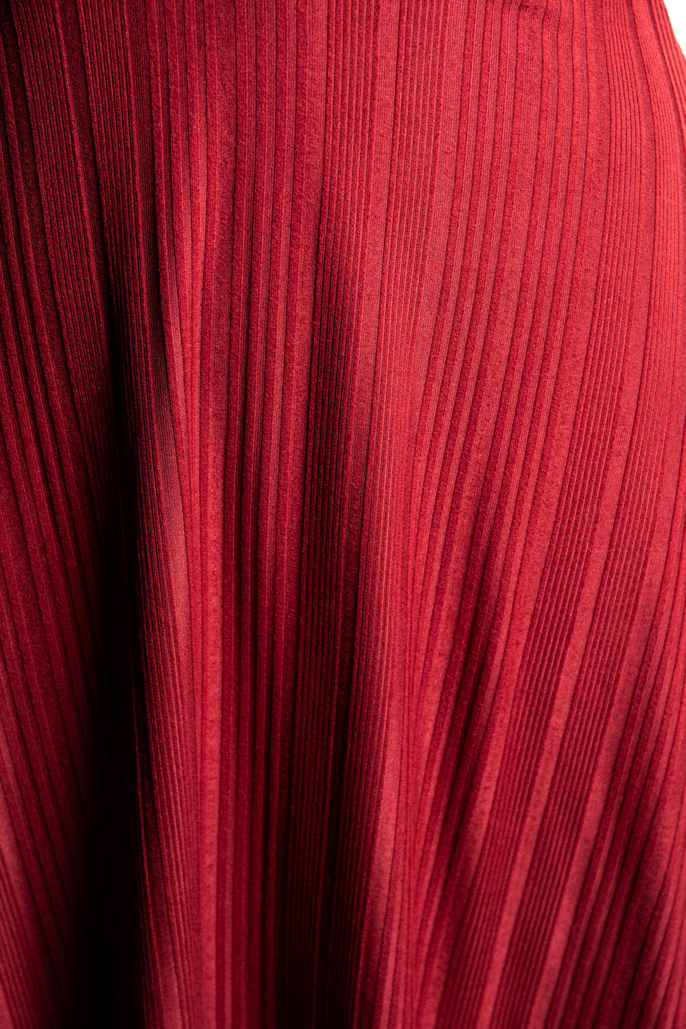 Joanie Knit Dress 3/4 Sleeve - Brick Rib Knit