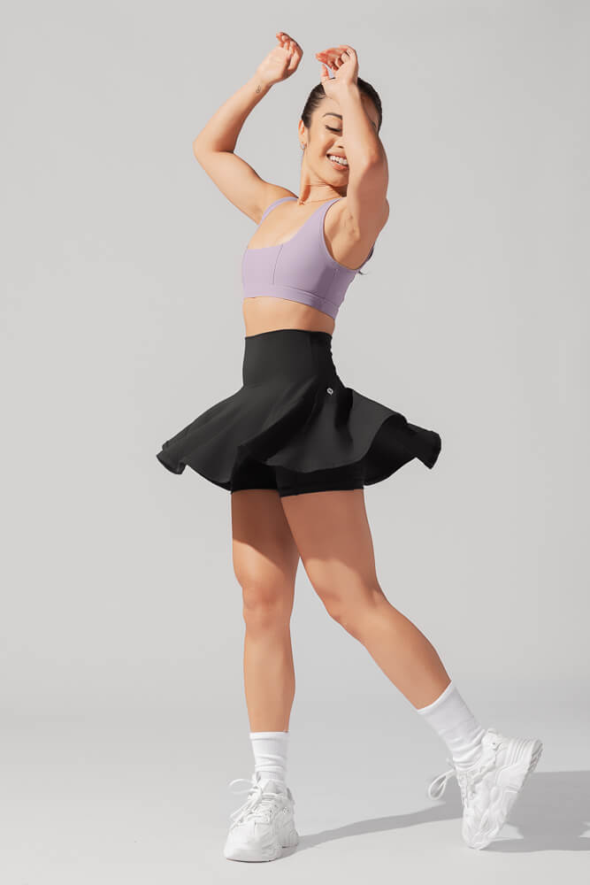 Twirl Skort - Black