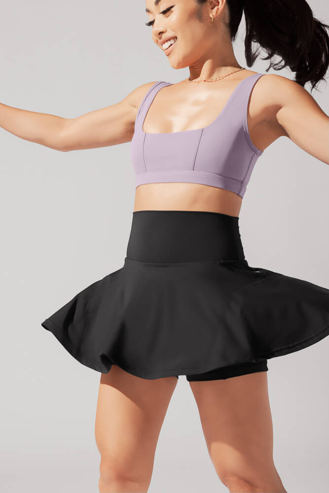 Twirl Skort - Black