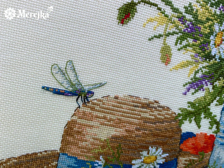 Summer Still Life K-252 Counted Cross-Stitch Kit