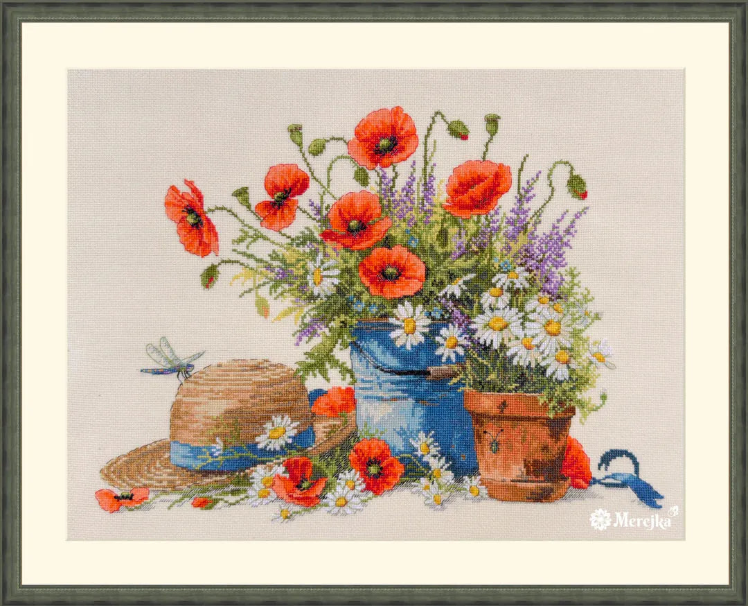 Summer Still Life K-252 Counted Cross-Stitch Kit