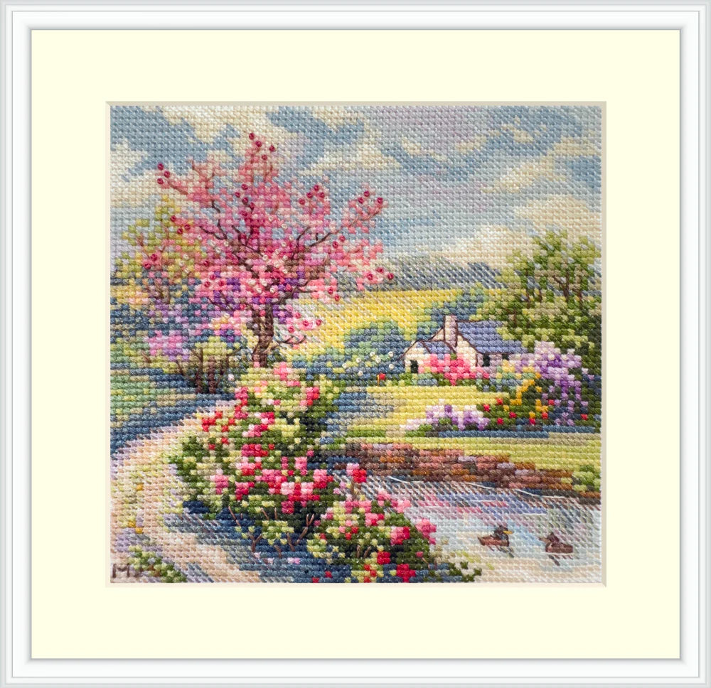 Spring K-268A Counted Cross-Stitch Kit