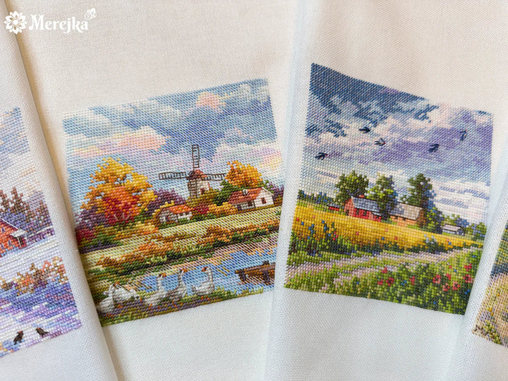 Autumn Counted Cross Stitch Kit by Merejka K-278A