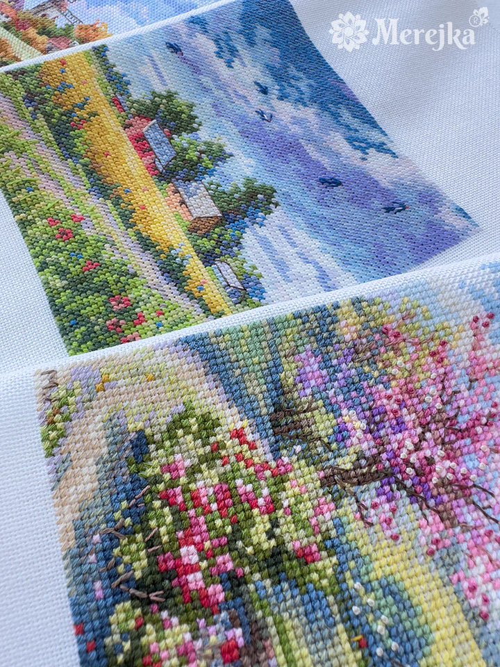 Summer Counted Cross Stitch Kit by Merejka K-279A