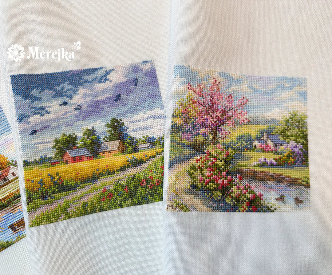 Summer Counted Cross Stitch Kit by Merejka K-279A