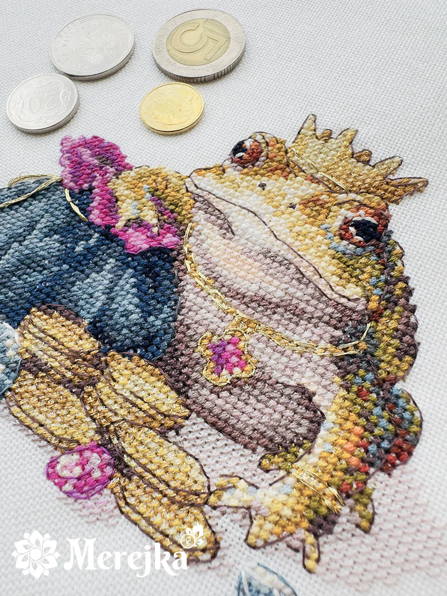Golden Toad K-280A Counted Cross-Stitch Kit