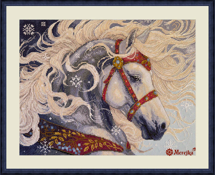 Blizzard Counted Cross Stitch Kit by Merejka K-290