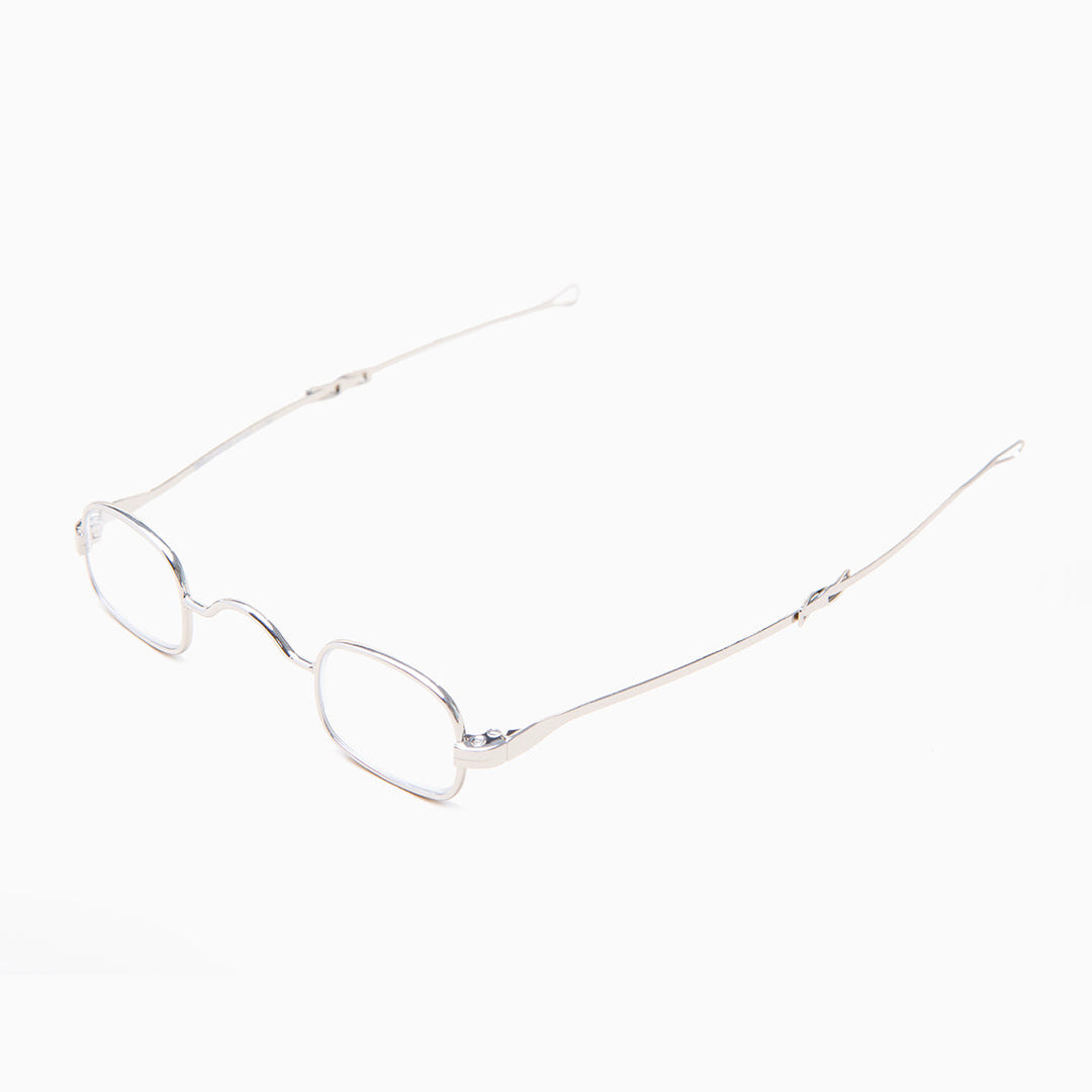 Tiny Spectacle Reading Glasses with Sliding Temples - Kane