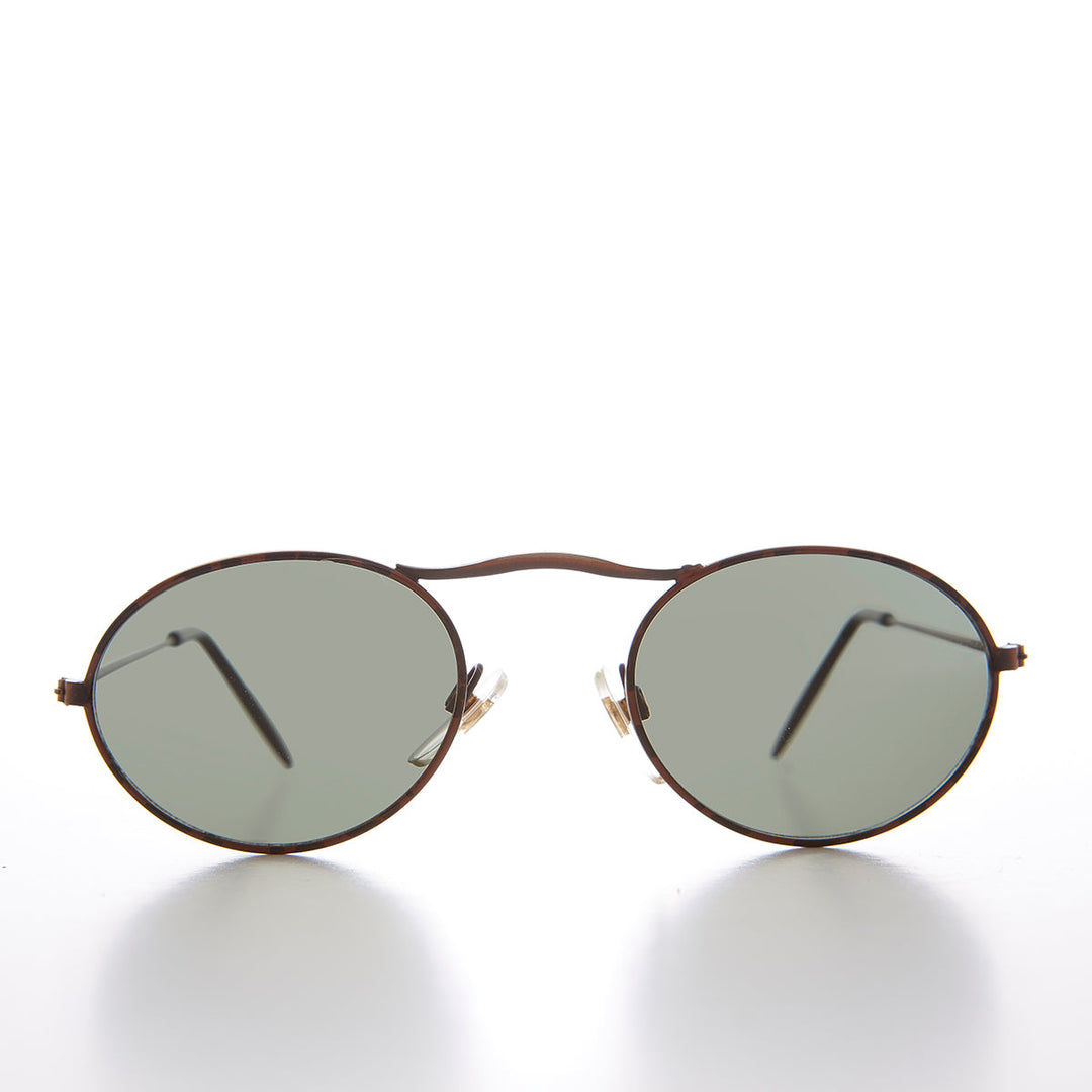 Oval Spectacle Vintage 90s Sunglass  - Kerry