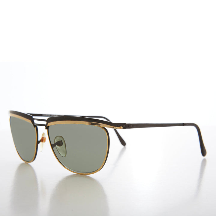 Unisex Gold Vintage 90s Sunglasses - Kilkea