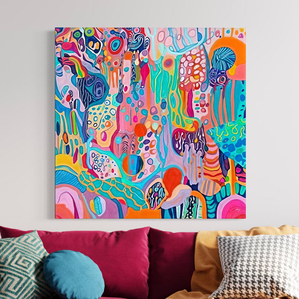 Canvas Print: "Kaleidoscopic Voyage"