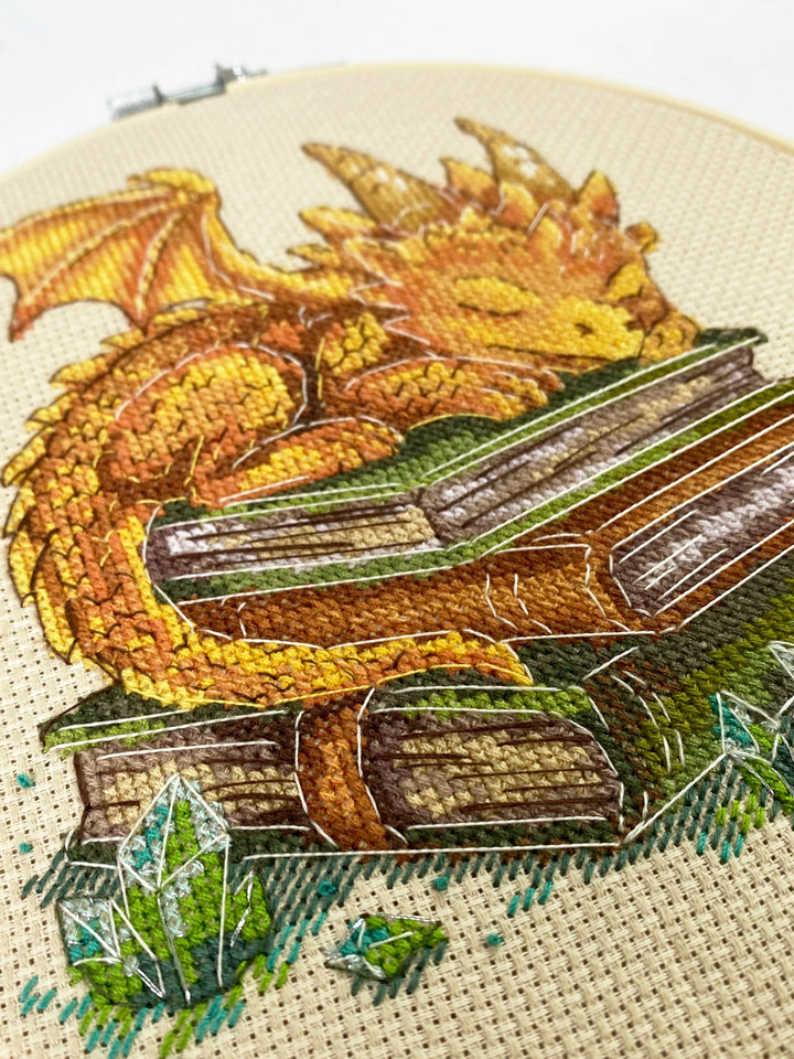 Keeper of Wisdom Counted Cross-Stitch Kit by Abris Art AH-307