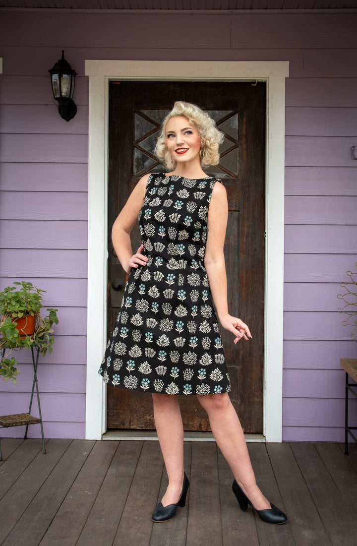 Nancy Shift Dress - Forget Me Not*sale