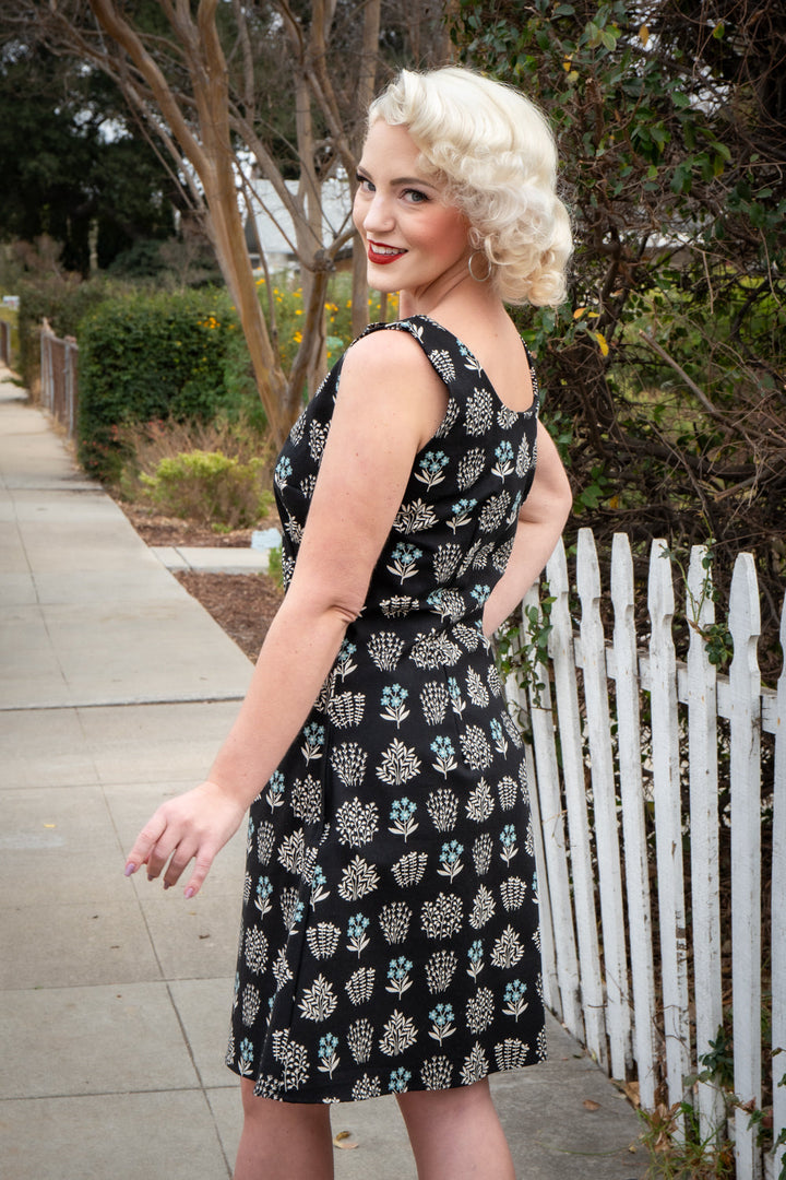 Nancy Shift Dress - Forget Me Not*sale