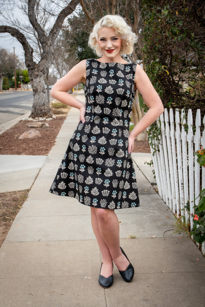 Nancy Shift Dress - Forget Me Not*sale