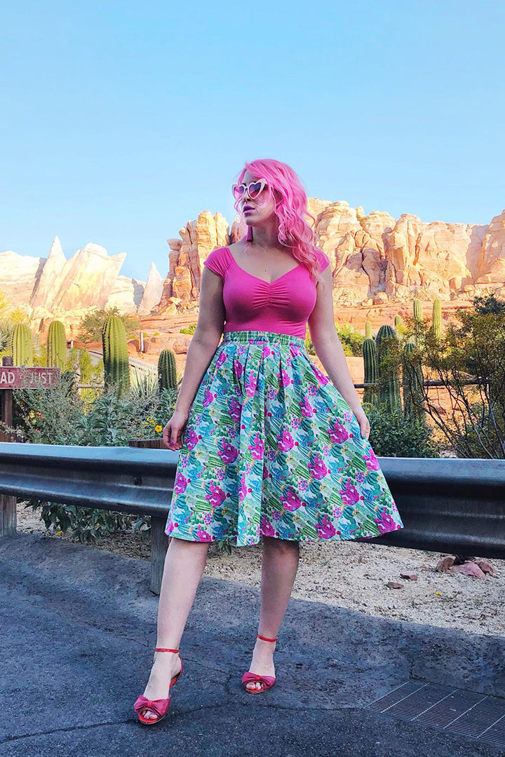 Doris Skirt in Cactus - XS only, 1 left!