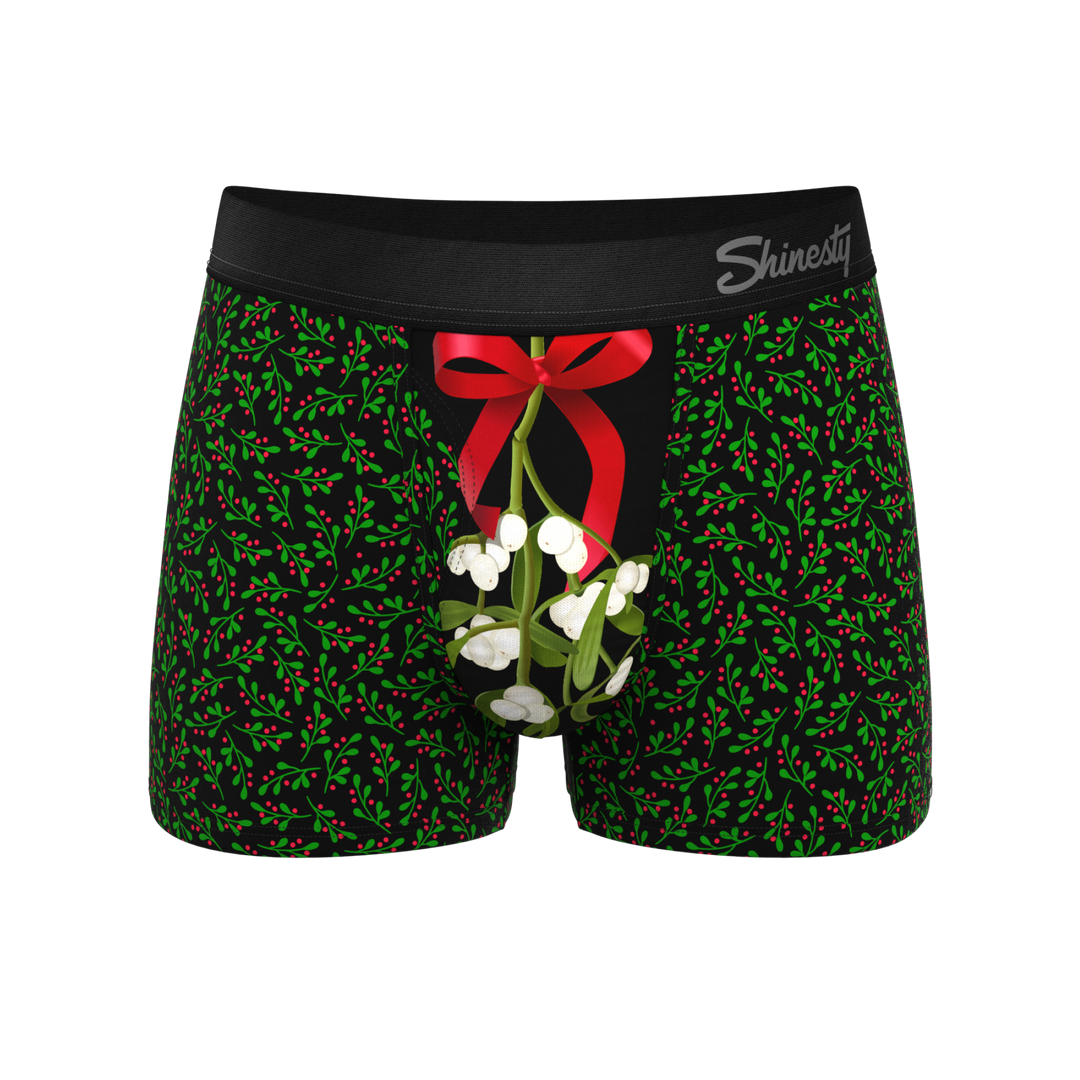The Kiss Me There | Mistletoe Ball Hammock® Pouch Trunks Underwear