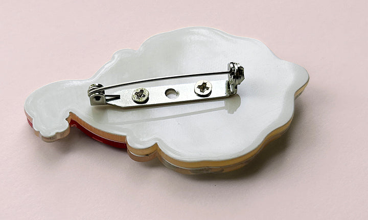 Kitsch Kringle Brooch by 50's Vintage Dame x Lipstick & Chrome