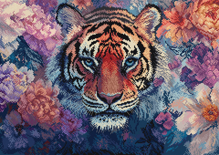 Eyes of the Wild Counted Cross Stitch Kit by Letistitch L9957