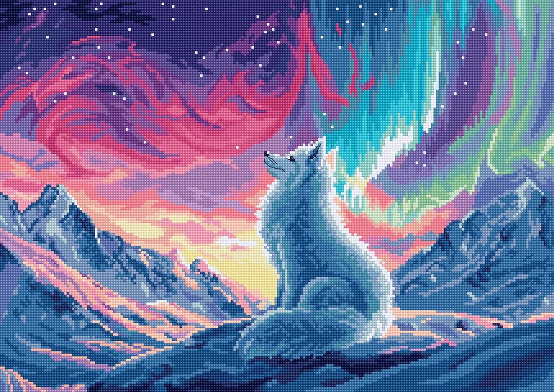 Aurora Guardian Counted Cross Stitch Kit by Letistitch L9971