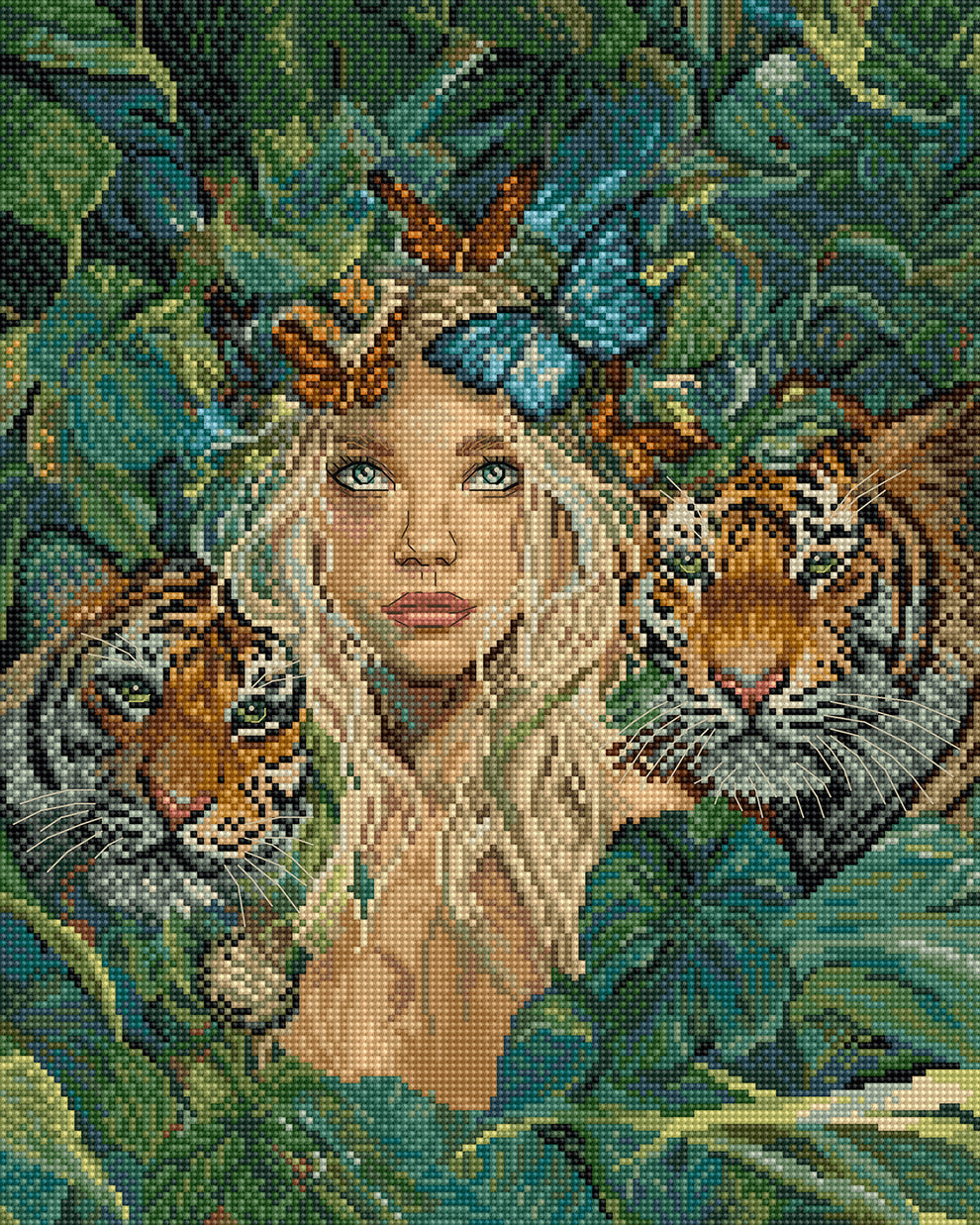 Nature's Muse Counted Cross Stitch Kit by Letistitch L9974
