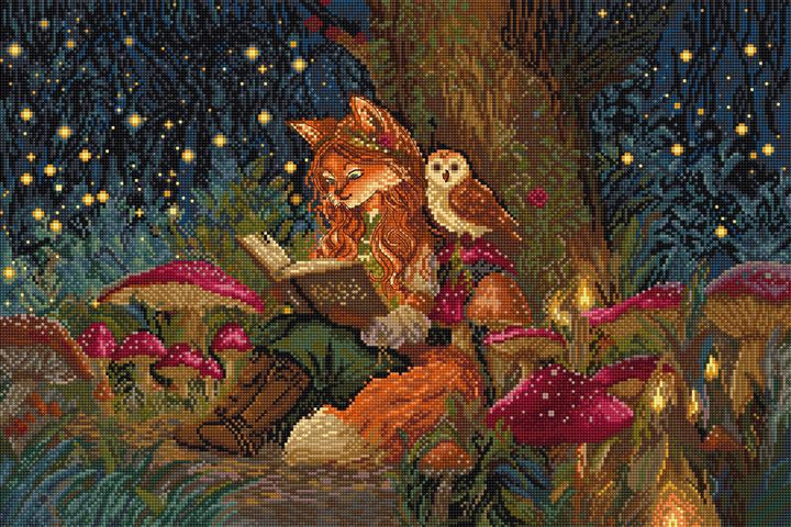 Enchanted Grove Counted Cross Stitch Kit by Letistitch L9979
