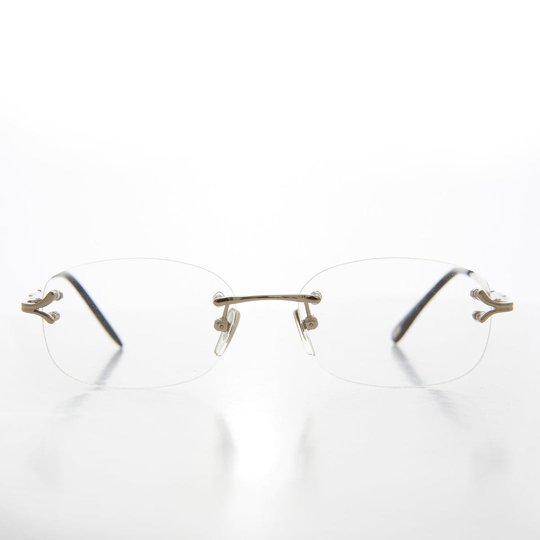 Fancy Rimless Reading Glasses - Lamont