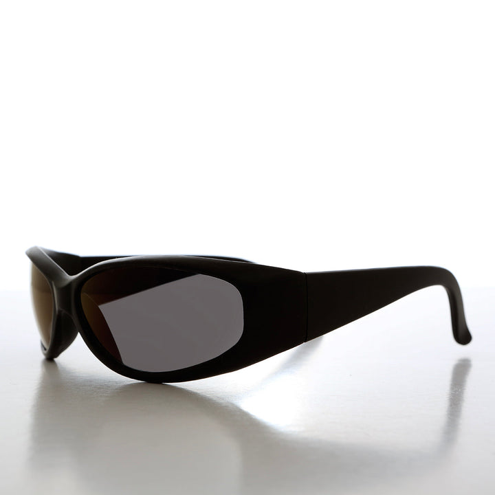 Unisex Sporty Wrap Sunglasses - Laurel