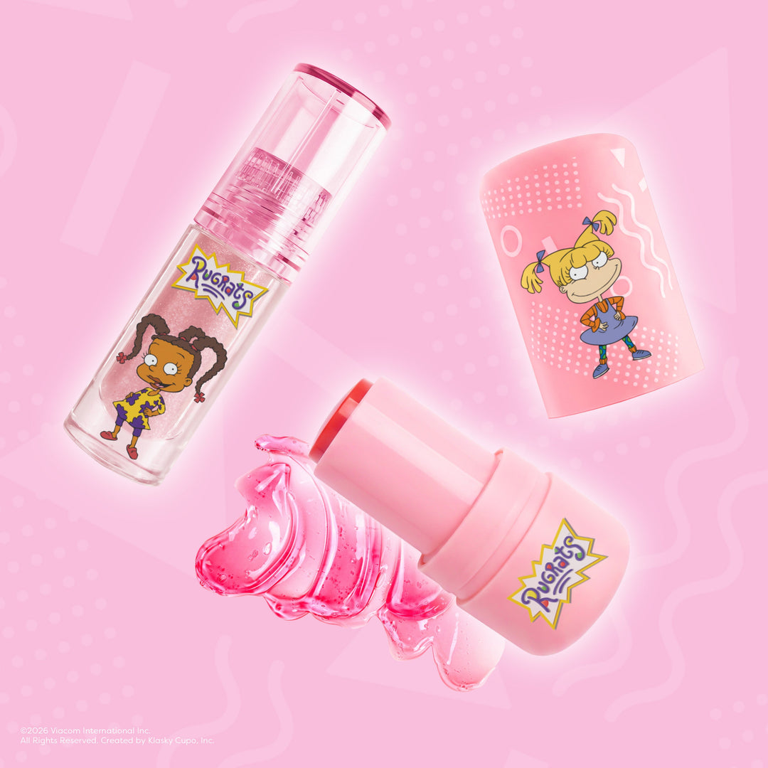 Rugrats | I'm In Charge - 2 PC Lip & Cheek Set with Cosmetic Bag