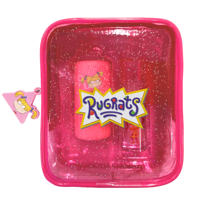 Rugrats | I'm In Charge - 2 PC Lip & Cheek Set with Cosmetic Bag