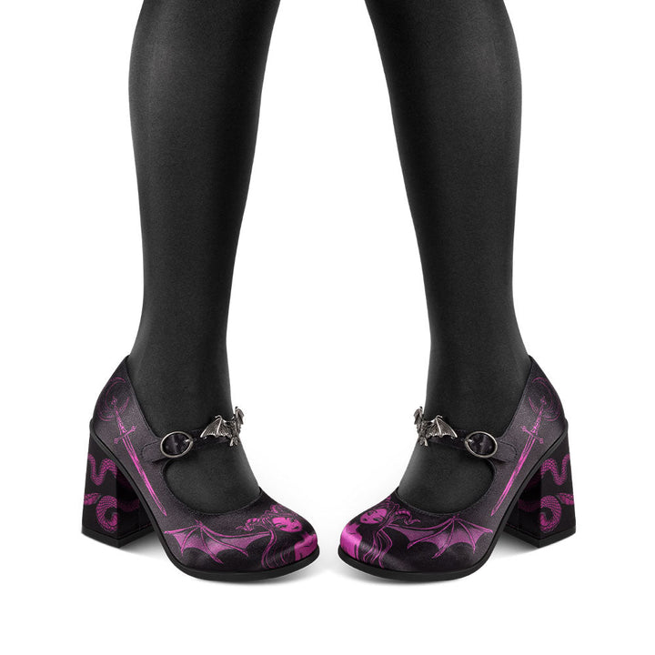 Lilith Women's Mary Jane High Heels