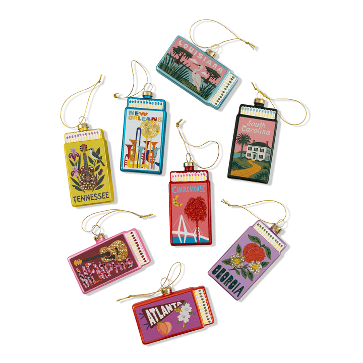 Matchbook Ornament - Memphis