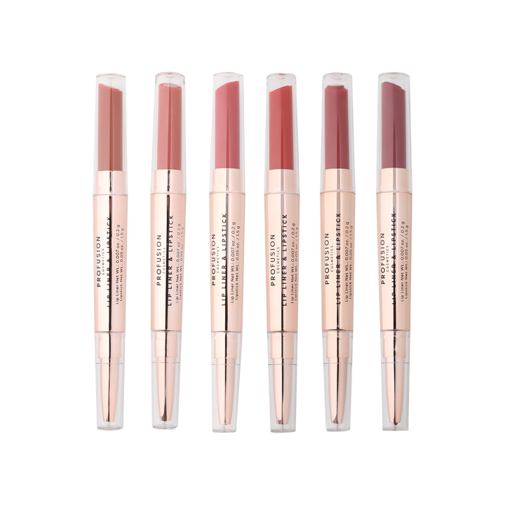 Lunar Lips 6 PC Lipstick & Liner Set