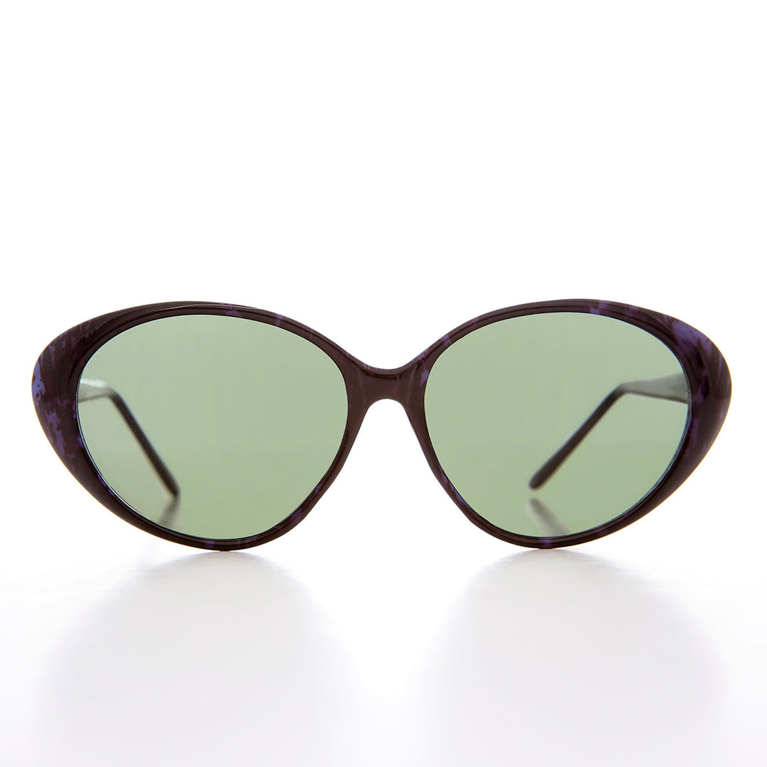 Large Oval Cat Eye Sunglass - Luxx