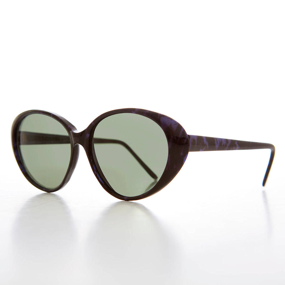 Large Oval Cat Eye Sunglass - Luxx