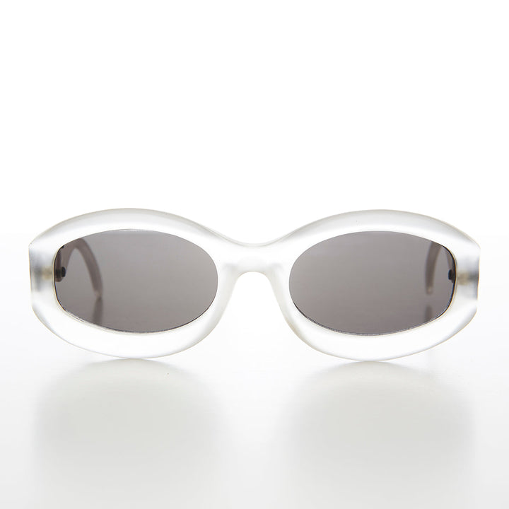 Thick Wide Frame with Chain Link Temples - Lyric