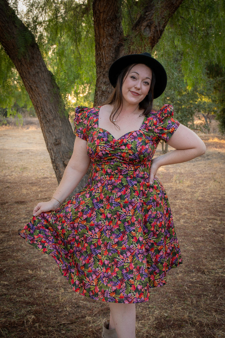 Bree Dress- Lovely Leaves