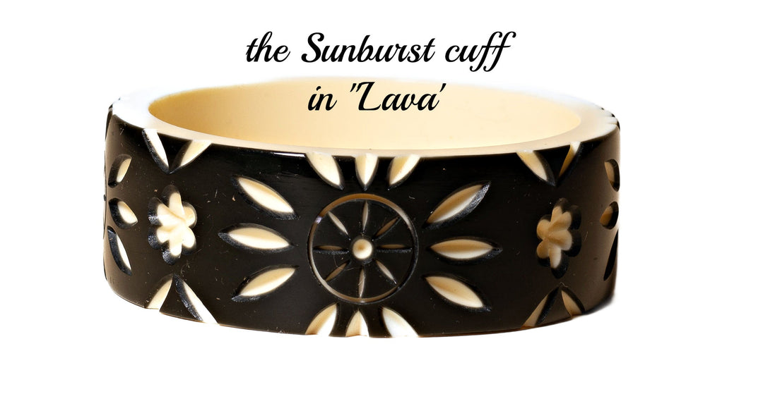 the Palm Springs Bangle Collection - the Sunburst Cuff
